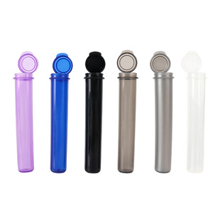 หลอดพลาสติกแบบกด ป้องกันเด็กเปิดได้ สีตามสั่ง ขายส่ง ขนาด 90 มม. 98 มม. 109 มม. 116 มม.  ภาชนะบีบ PP ย่อยสลายได้ทางชีวภาพ - Product Image 5