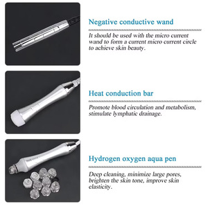 Good Quality 9 in 1 Hydrofacials Hydra Peel Hydrodermabrasion Oxygen Facial Beauty Machine Deep Skin Cleaning Beauty Equipment - Product Image 6