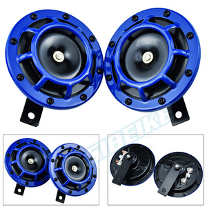 Claxon eléctrico Universal para coche, claxon eléctrico de doble tono, de doble tono bomba eléctrica, montaje en rejilla de 12V - Product Image 5