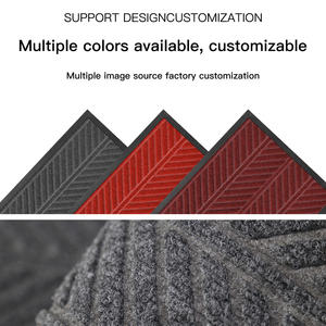 Tapis <span class=keywords><strong>d</strong></span>'<span class=keywords><strong>entrée</strong></span> en caoutchouc antidérapant, résistant à l'eau et lavable, gris anthracite, pour garages et couloirs, 80x120cm, vente en gros - Product Image 2