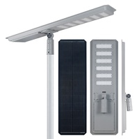 Farola Solar y de Corriente Alterna Todo en Uno de Alta Eficiencia, Resistente al Agua IP66, con 5 Años de Garantía para Iluminación de Carreteras Rurales