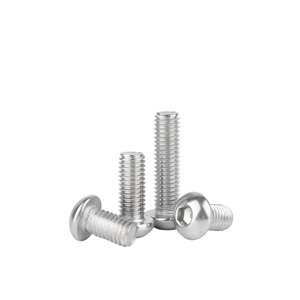 Tùy chỉnh thép không gỉ <span class=keywords><strong>iso7380</strong></span> nút Đầu ổ cắm vít | Đồng bằng kết thúc Lớp 4 Metric chủ đề (M3-M12) OEM/ODM có sẵn - Product Image 2