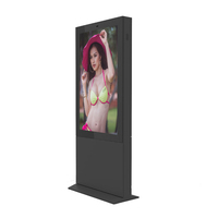 Écran tactile LCD publicitaire extérieur étanche IP65 de 55 pouces à haute luminosité 3000 nits, totem kiosque pour magasin de détail, vente chaude