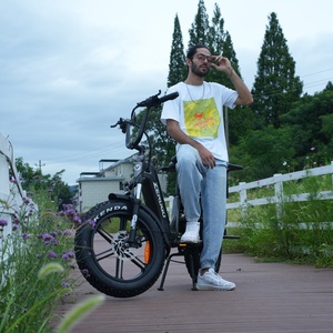 Bicicleta Eléctrica Plegable Zerogo 2025 C1, Entrega desde Almacén en la UE y Australia, 15ah, 40km/H, Largo Alcance, 750w, Batería de 15ah, Frenos Hidráulicos - Product Image 4
