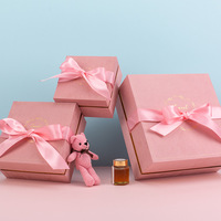 Boîte cadeau d'estampage à chaud en or de haute qualité, boîte vide de mariage européen demoiselle d'honneur boîte à bonbons de mariage logo