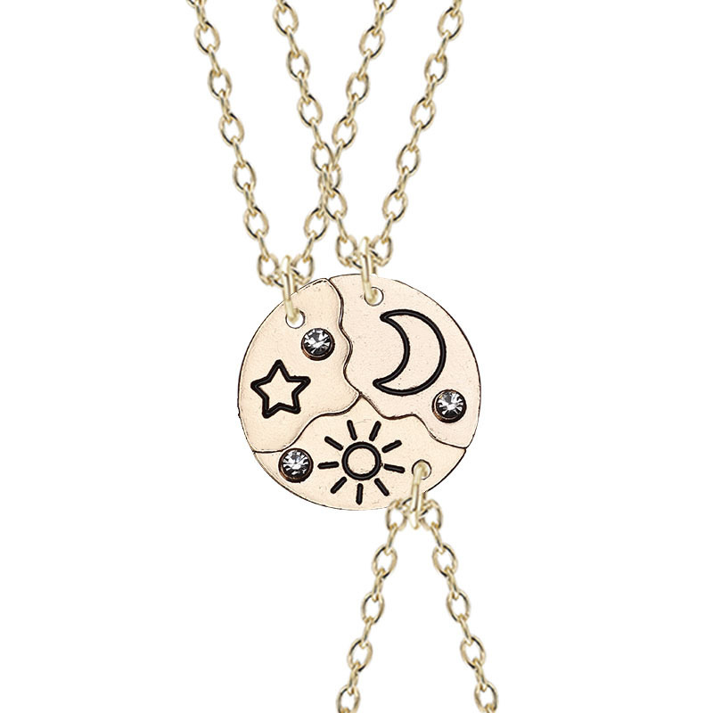 collier d amitié pour 3 personnes