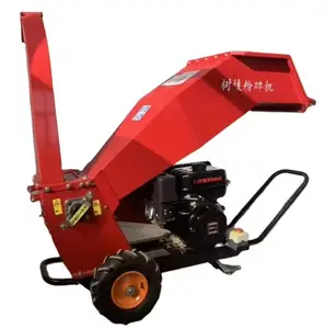 High efficiency diesel gasoline wood disc wood chipper making machine industrial wood chipper