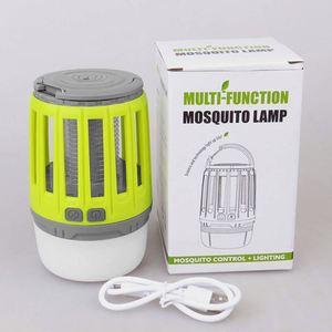 2000mAh có thể sạc lại pin di động 3in1 Bug Zapper cắm trại đèn lồng IPX6 không thấm nước <span class=keywords><strong>led</strong></span> Mosquito Killer đèn cho trường hợp khẩn cấp - Product Image 5