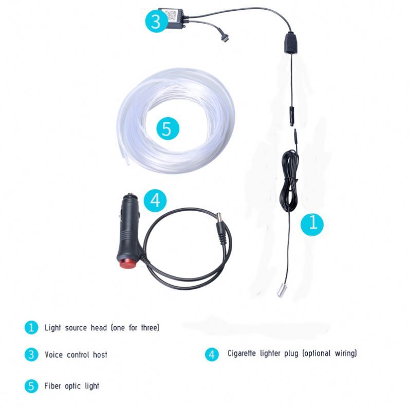 2020 discothèque dj/ktv effet d'ambiance led lampe voiture dj lumière pour cadeau de promotion de noël