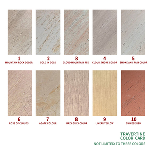 Piastrelle in <span class=keywords><strong>Pietra</strong></span> dal Design Moderno in Materiale Flessibile, Grandi Lastre <span class=keywords><strong>di</strong></span> Travertino <span class=keywords><strong>per</strong></span> Uso <span class=keywords><strong>Esterno</strong></span> - Product Image 6