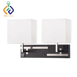 Doppia testiera 24W E26/E27 lampada da parete Luces Para Paredes de <span class=keywords><strong>Casa</strong></span> Led Cube applique da parete lampade per camera da letto soggiorno sala da pranzo - Product Image 4