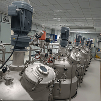 Machine de fermentation à cuve sous pression contrôlée par PLC en acier inoxydable de laboratoire BLBIO-1000SJA-4 de réacteur à tour automatique 1000L