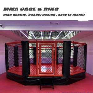 Vente d'usine BST SPORTS <span class=keywords><strong>Cage</strong></span> de lutte en acier, arts martiaux, MMA, mini <span class=keywords><strong>cage</strong></span>, <span class=keywords><strong>octogone</strong></span>, pas cher - Product Image 4
