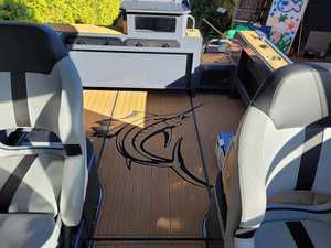 Nouveau <span class=keywords><strong>bateau</strong></span> <span class=keywords><strong>de</strong></span> pêche en aluminium Gospel 22,5 pieds (6,85 mètres) à grande vitesse en haute mer avec moteur hors-bord pour la navigation en eau <span class=keywords><strong>de</strong></span> mer - Product Image 6