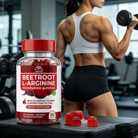 Gummies de Betterave avec L-Citrulline, Arginine, Extrait de Pépins de Raisin, Vitamine C, Niacine, B12 – Marque Privée OEM