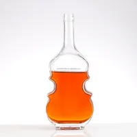 Chine Usine Marque Bouteille En Verre Personnalisée Capacité 750ml Joint En Liège Eau Tequila Brandy Vin Usine Direct Sérigraphie