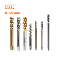Tarauds à chanfreiner et à fileter en acier rapide HSS à cannelures spirales M2 M2.5 M3 M4 M5 M6 M8 M10 M12