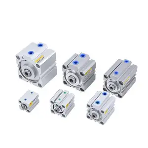 Mini Aluminum Alloy Air Cylinder SDA Series Sdaw25x15 Sda40x20 Foamy Pneumatic Cylinder