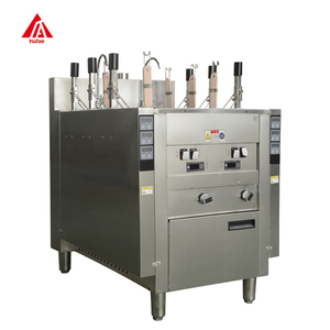 Cocina comercial para pasta de gas con cilindro doble de 9 agujeros y temperatura doble para hoteles, restaurantes, cocina para Fideos Instantáneos - Product Image 3
