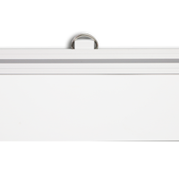 Tableau blanc de haute qualité avec cadre en acier, plateau pour stylos et tableau magnétique par Ohsung