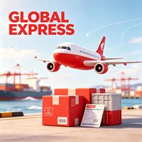 Transitaire Aérien Express Flexible le Moins Cher, Service de Courrier d'Exportation en Gros, Agent Maritime Chine vers États-Unis, Canada, Europe
