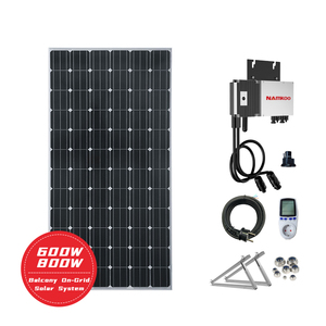 ระบบโซลาร์เซลล์ระเบียงเยอรมันขายดี ปลั๊กแอนด์เพลย์ 600W 800W ระบบพลังงานแสงอาทิตย์แบบปลั๊กแอนด์เพลย์สำหรับระเบียง - Product Image 1