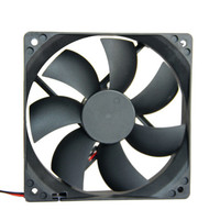 Noctua NF-F12 IPPC-2000 IP67 PWM robuste 120mm noir boîtier d'ordinateur ventilateur de refroidissement 4 broches 2000 tr/min remplaçable