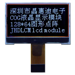 20 Pin 128X64 Dots Lcd 1.8 Inch Lcd-scherm JHD12864-G443BTW-BL