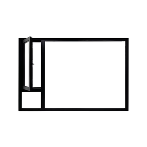 Profesional Doble Triple Acristalamiento Inclinación Girar Casement House Windows Diseño moderno Marco de aleación de aluminio NewYork Market Dealer - Product Image 2