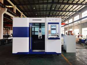 Máquina de Corte Láser de Fibra <span class=keywords><strong>CNC</strong></span> para Láminas Metálicas de 3000w 6000w 12000w, Cypcut, Rieles de Guía Hiwin, Refrigeración por Agua Fuji, IA, 120m/min, 6mm - Product Image 3