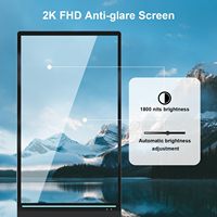 Kiosque Android de 43 pouces pour l'extérieur, portable et rechargeable, étanche IP55, écran LCD intelligent, écran partagé, luminosité automatique