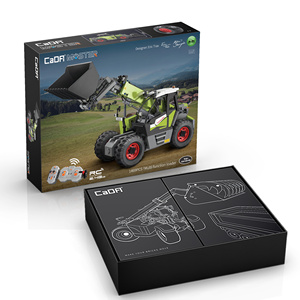Cada 1/17 C61051W Rc chargeur télescopique <span class=keywords><strong>grue</strong></span> brique jouets 1469 pièces 2.4G Rc assemblage chargeur ingénierie bloc de construction camion - Product Image 6