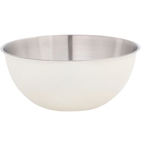 Tazón para ensalada de acero inoxidable de 3L, tazón multiusos para mezclar, cocinar y preparar ensaladas en la cocina - Product Image 2