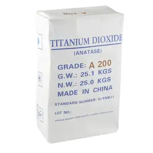 Baskı mürekkebi kullanımı titanyum dioksit/Anatase TiO2 A200 son derece düşük ağır metal