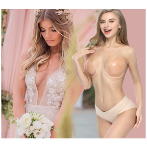 Couvre-mamelons pour femmes, lifting des seins, réutilisable, ruban adhésif instantané pour le lifting des seins, amélioration du décolleté, soutien-gorge invisible - Product Image 4