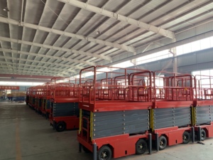 Tự động Mini thủy lực Scissor Lift nền tảng cao tầng 4 mét 6 mét 8 mét phạm vi Pin hoạt động Dịch vụ thiết bị - Product Image 3