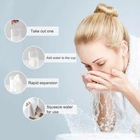 Vente en gros Serviette de visage jetable Lingettes sèches 50 pièces Serviette de visage jetable non pelucheuse Fibre végétale Vente à chaud Nettoyage du visage