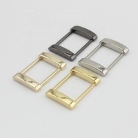 Nolvo World Luxury Strong 5 couleurs 20mm 25mm Boucle rectangulaire en métal à forte capacité de charge pour ceinture en sangle personnalisable