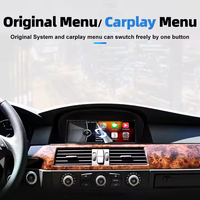 Lecteur multimédia de voiture Android 8.8 "pour BMW E60 E61 E62 E63 E90 HD IPS écran tactile Radio GPS stéréo WIFI 4G SIM 8core