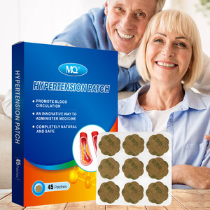 Parches de Acupuntura para la <span class=keywords><strong>Hipertensión</strong></span> Border Hypertension con Extracto de Gynostemma Pentaphyllum Blossom Patch para el Cuidado de la Salud Corporal - Product Image 1