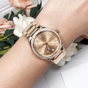 2026 Hot Selling 36mm Women's Rose Gold Luxury <b>Watch</b> <b>Diamond</b> Inlaid Bezel Fashion <b>Watch</b> Casual Business Mechanical <b>Watch</b> - Product Image 6