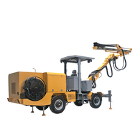 Foreuse hydraulique rotative pour travaux d'excavation, camion de forage, pompe et moteur diesel Jumbo