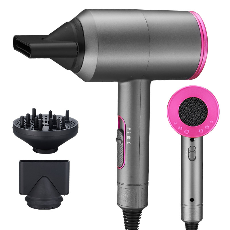 Description Picture 2 of itemProfessional Hair Dryer Strong Wind Hot Air Cold Air Ion Salon HairDryer 1800w Brush Negative Ion Blow Dryer with Diffuser