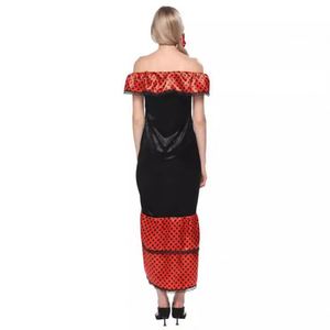 Robe de danse flamenco espagnole pour filles, costume de fête, tenue de danse pour enfants, 4ourcostumes - Product Image 3