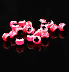 ชุดลูกปัดบล็อกกิ้งฟิชอายคุณภาพสูงขนาด 4/5/6/8/10/12 มม. ชุดเหยื่อตกปลาแซลมอนและปลาเทราท์ที่สมจริง สำหรับตก<span class=keywords><strong>ปลา</strong></span>คาร์พ <span class=keywords><strong>ปลา</strong></span>ดุก ในน้ำจืดและแม่น้ำ - Product Image 5