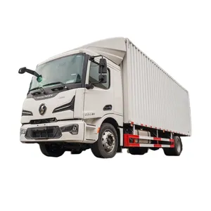 Shackman New 4x2 Manual Cargo Van Truck Diesel Fuel 10 Ton Loading Capacity 8.7m Length Container Euro 4 Fast Gearbox Left