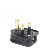 250V BS 3 Broches 13 AMPÈRES Fusible Bouchons ROYAUME-UNI typeG avec d'alimentation fusionné câblage bougies adaptateur électrique 1363 prise supérieure