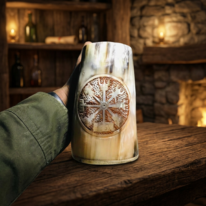 Tazas de Cerámica con Diseño de Cuerno Real para Celebraciones de Lujo, para Vino/Cerveza, Ecológicas, Aptas para Lavavajillas, Portátiles, Ligeras, Estilo Americano - Product Image 4