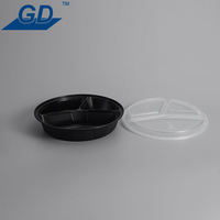 Boîtes de transport en plastique personnalisées Boîtes jetables portables à compartiments multiples et peu encombrantes