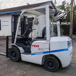 Montacargas TCM FD25T3C de 2.5 toneladas, montacargas usado de Japón, 2.5 toneladas, motor Isuzu C240, máquina usada, montacargas a gasolina, 4000MM 2500KG - Product Image 4